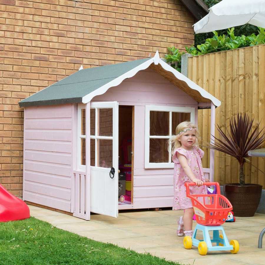Shire Little Houses Kitty Wendy House - 5Ft x 4Ft