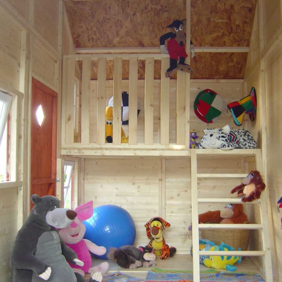 Shire Little Houses Loft Wendy House - 8Ft x 6Ft
