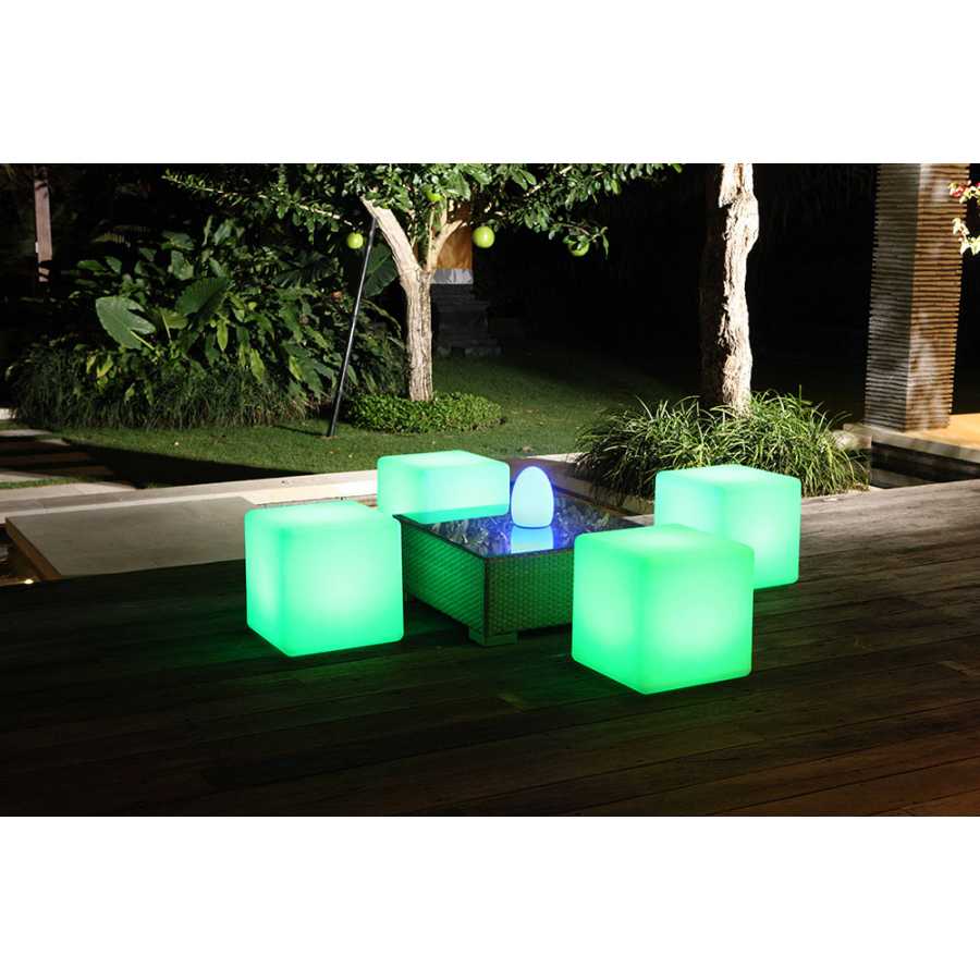 Skyline Design Cube LED Stool Light