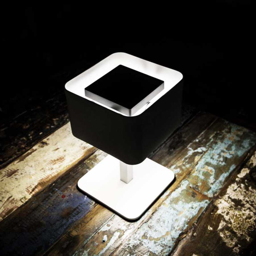 Skyline Design Pose Table Lamp - Carbon - Square