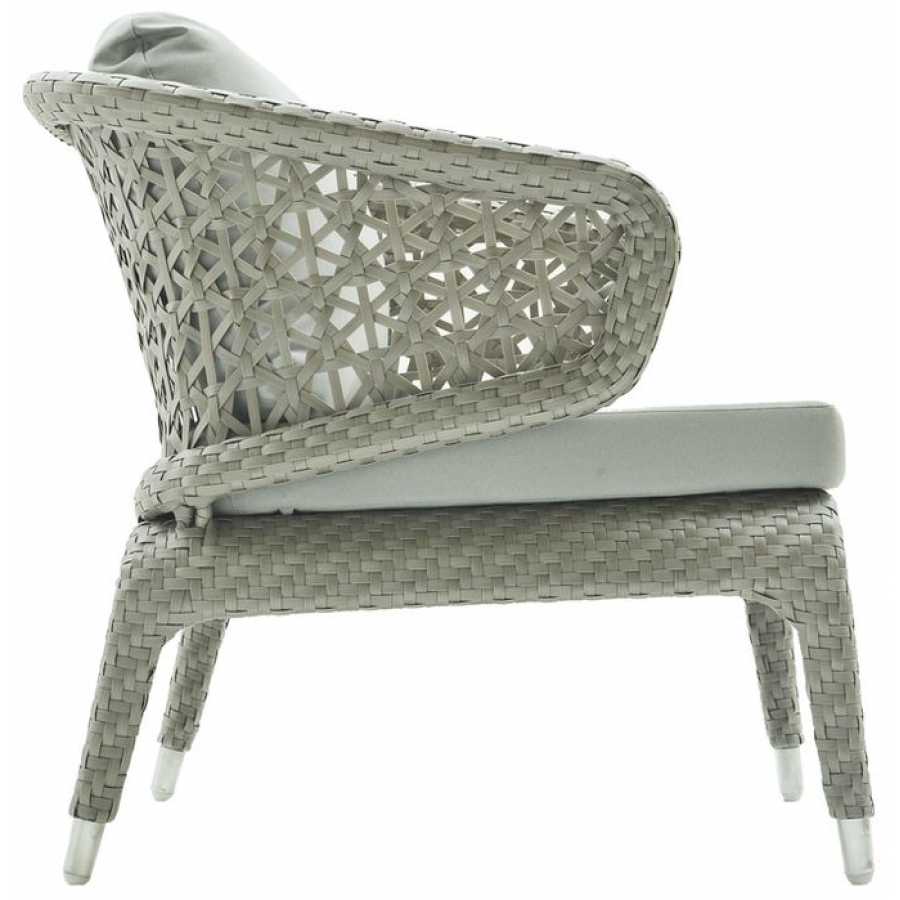 Skyline Design Journey Silver Walnut Arm Chair