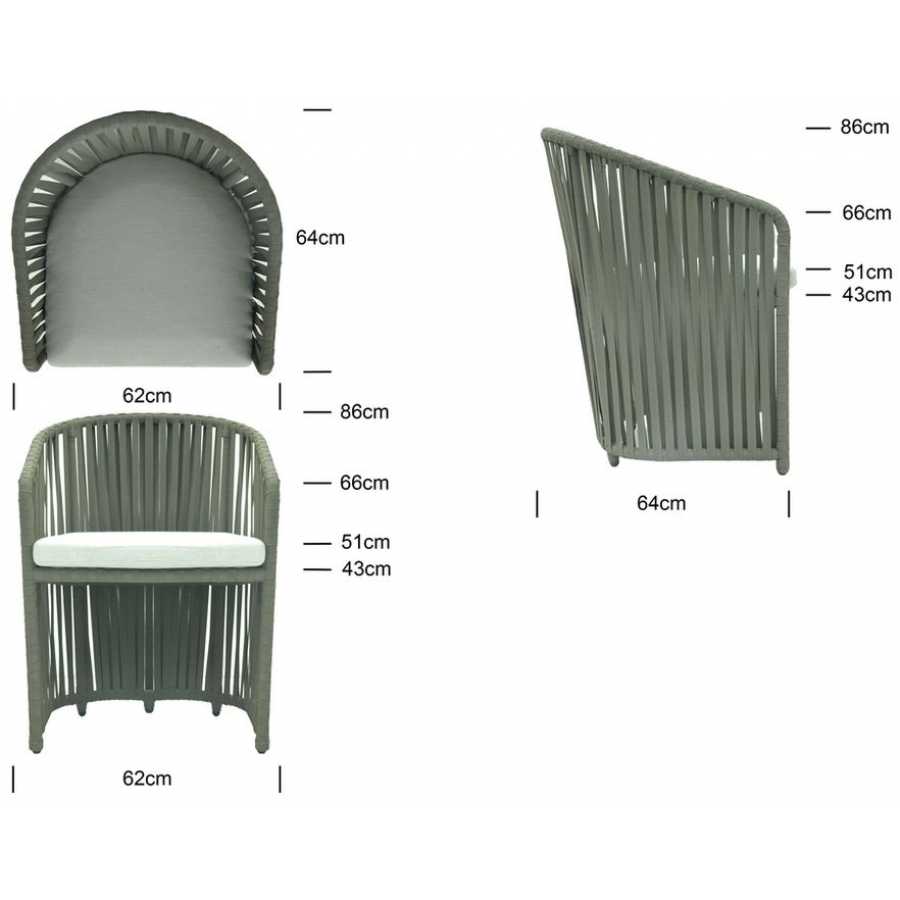 Skyline Design Milano Dining Chair