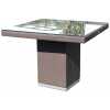 Skyline Design Pacific Silver Walnut Square Dining Table