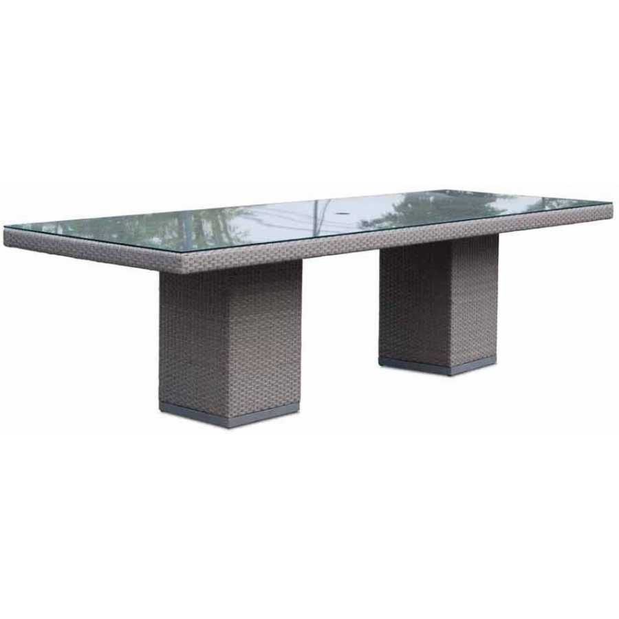 Skyline Design Pacific Silver Walnut Rectangular Dining Table
