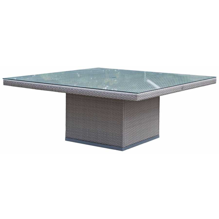 Skyline Design Pacific Silver Walnut Square Dining Table