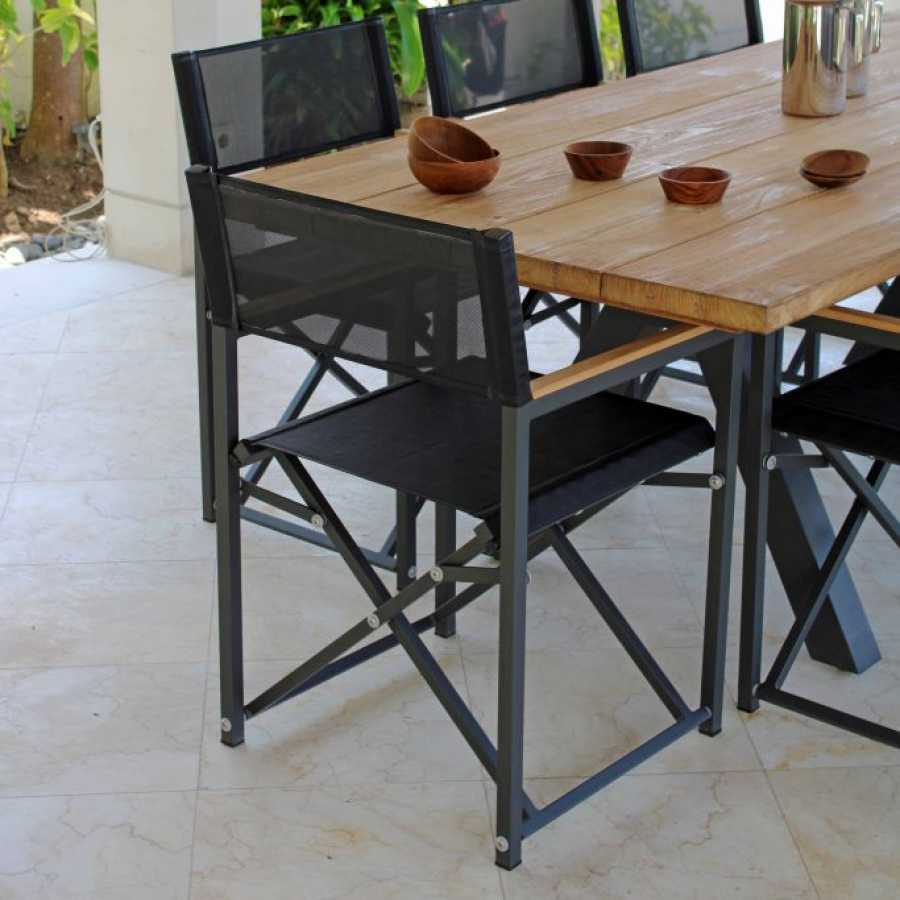 Skyline Design Venice Folding Dining Chair - Carbon