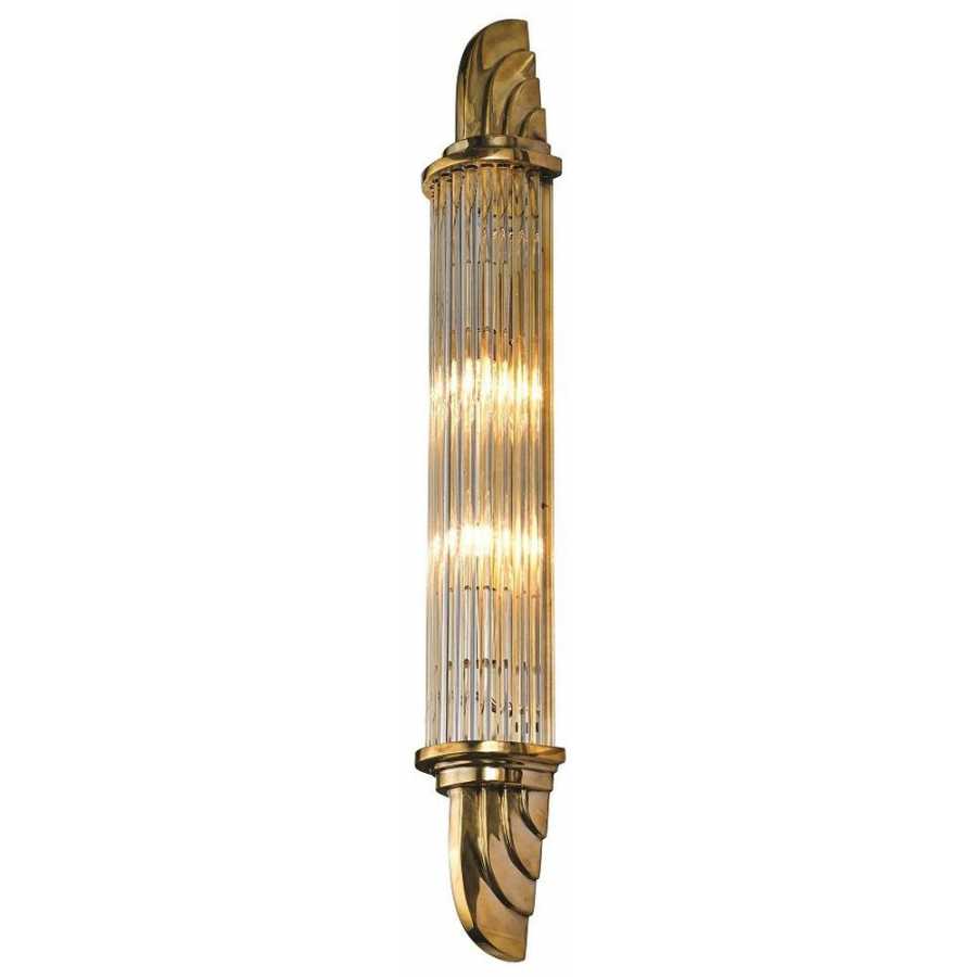 Soho Lighting Sheraton Wall Light - Brass