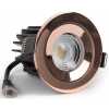 Soho Lighting Fixed LED Dimmable 10W Outdoor & Bathroom Downlight - Rose Gold