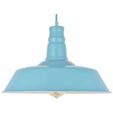 Soho Lighting Argyll Industrial Pendant Light - Turquoise