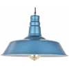 Soho Lighting Argyll Industrial Pendant Light - Aston Blue