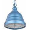 Soho Lighting Ganton Vintage Cage Pendant Light - Aston Blue