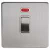 Soho Lighting Lombard 1 Gang Double Pole With Light Switch