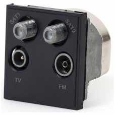 Soho Lighting Soho Euromod 2  - Black