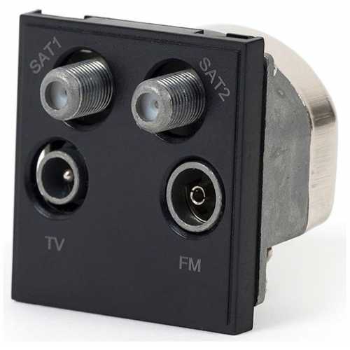 Soho Lighting Soho Euromod 2  - Black