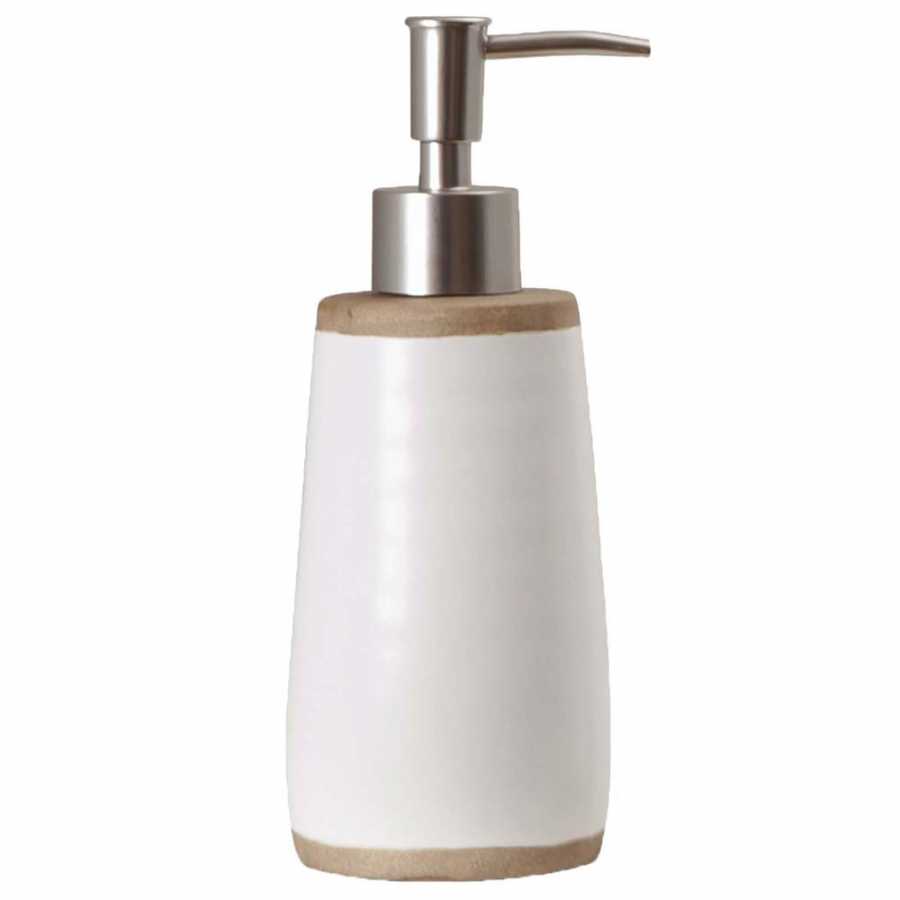 Sorema Rustic Soap Dispenser - White