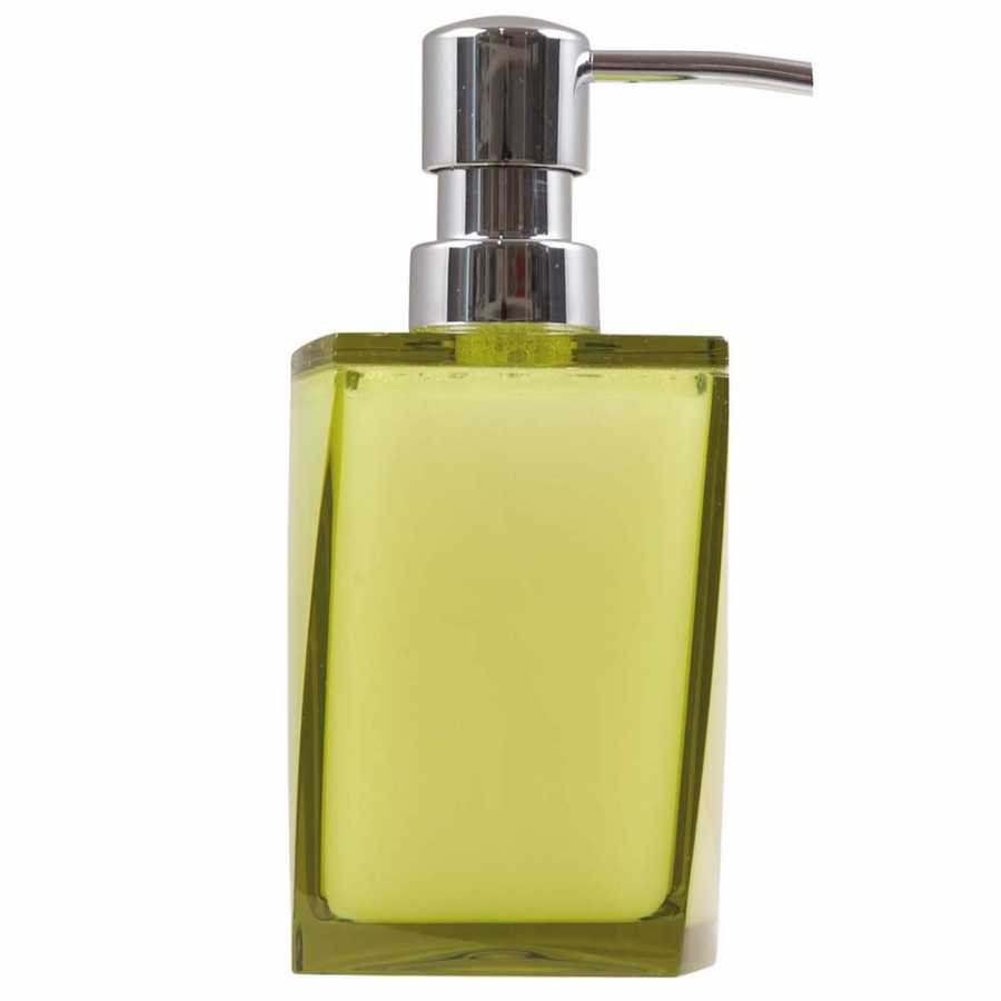 Sorema Transparent Soap Dispenser - Pistachio