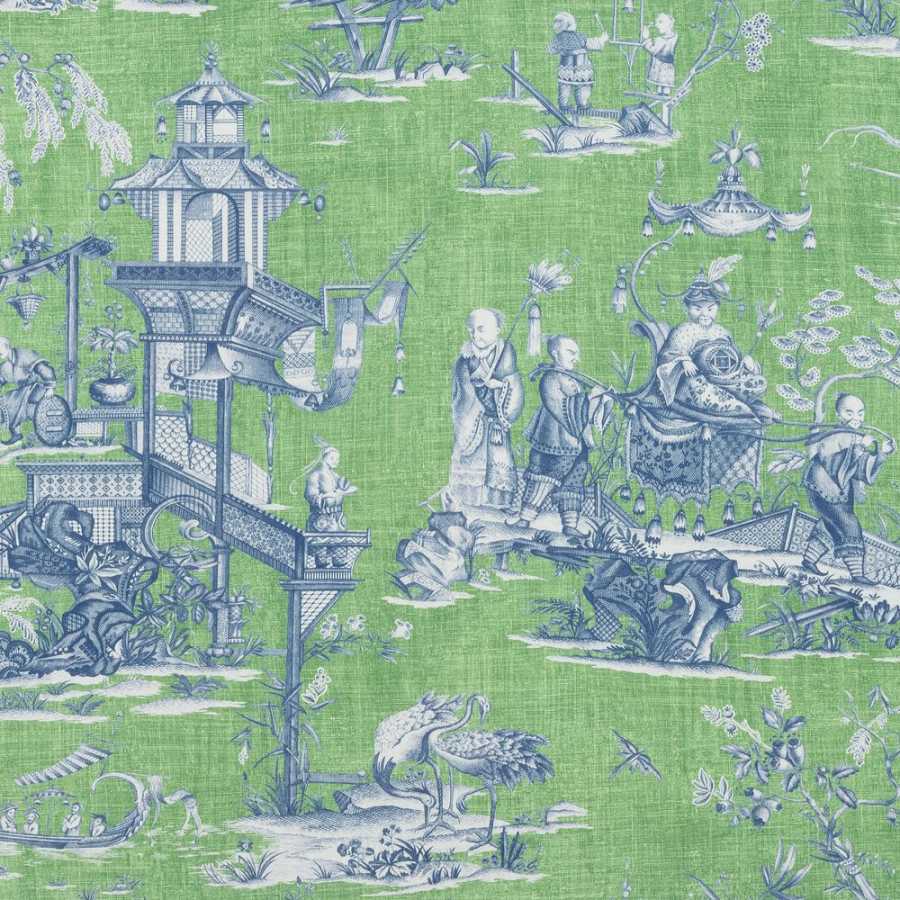 Thibaut Dynasty Cheng Toile F975467 Fabric | Naken Interiors