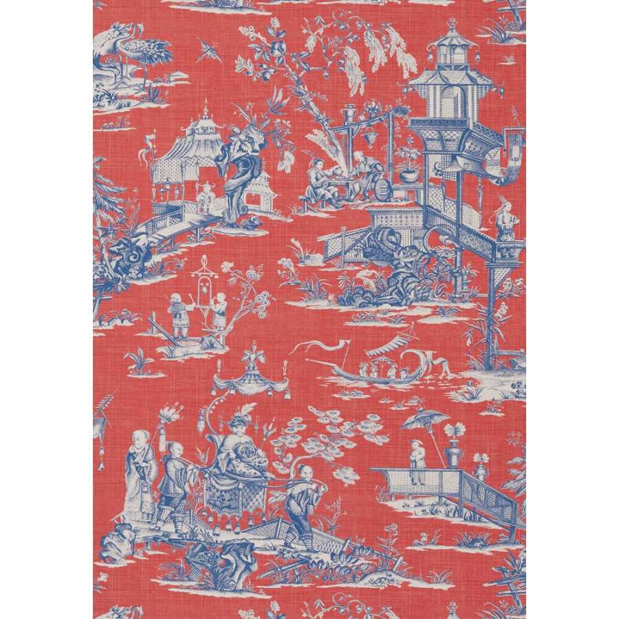 Thibaut Dynasty Cheng Toile T75466 Wallpaper