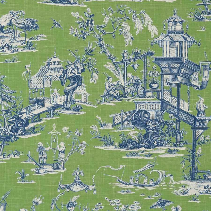 Thibaut Dynasty Cheng Toile T75467 Wallpaper