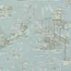 Thibaut Dynasty Cheng Toile T75468 Wallpaper