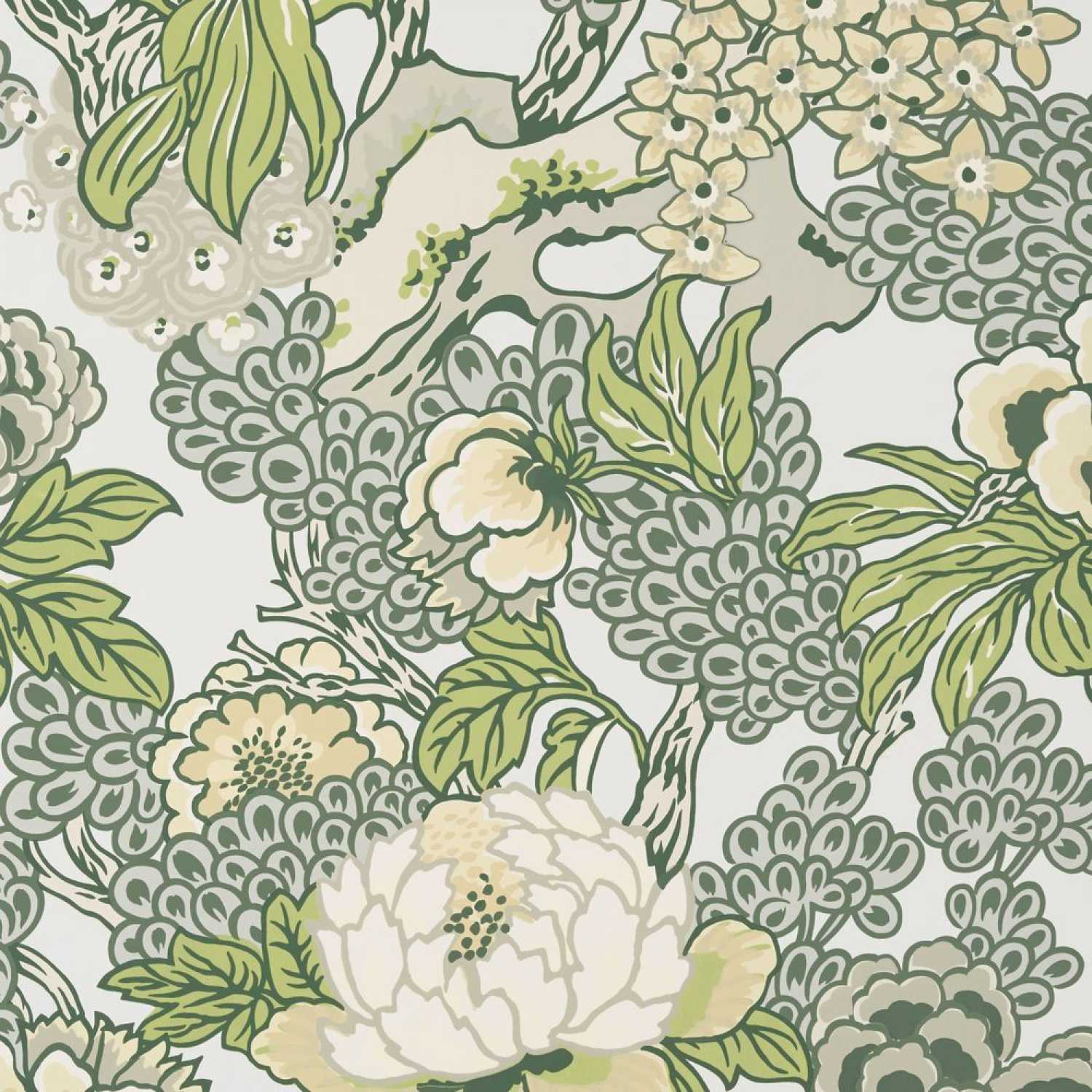 Thibaut Dynasty Honshu T75485 Wallpaper Naken Interiors