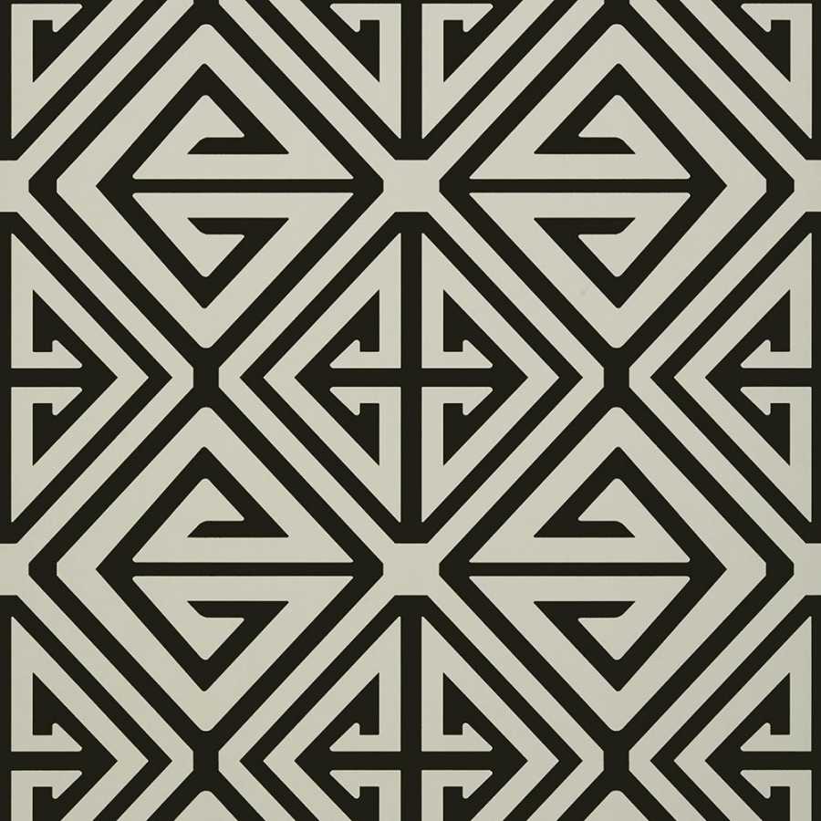 Thibaut Bridgehampton Demetrius T24305 Black Wallpaper