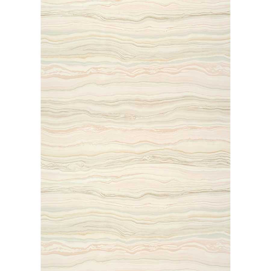 Thibaut Faux Resource Treviso Marble T75172 Blush Wallpaper