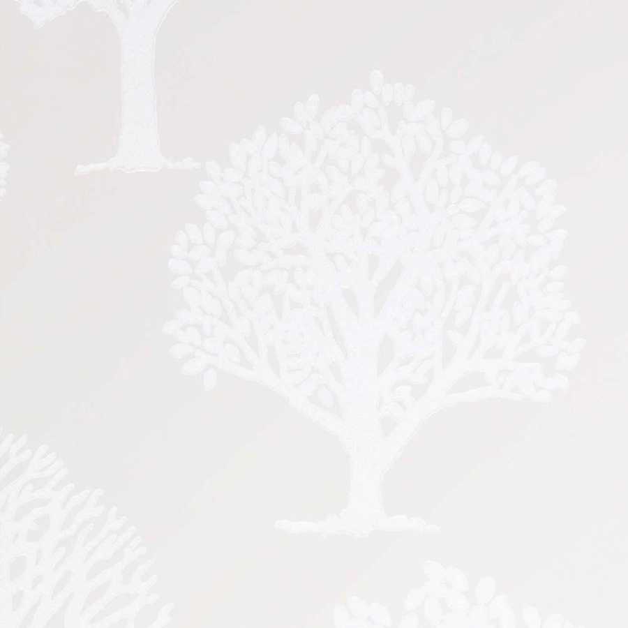 Thibaut Graphic Resource Russell Square T35106 Pearl on White Wallpaper