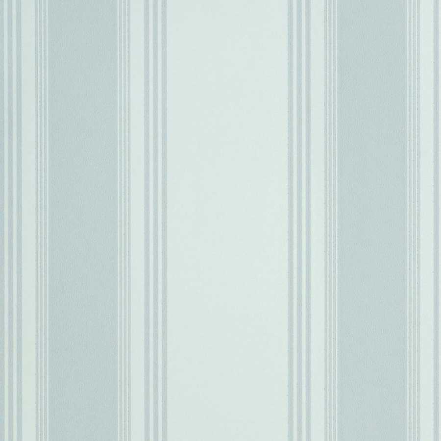 Thibaut Greenwood Brittany Stripe T85052 Aqua Wallpaper