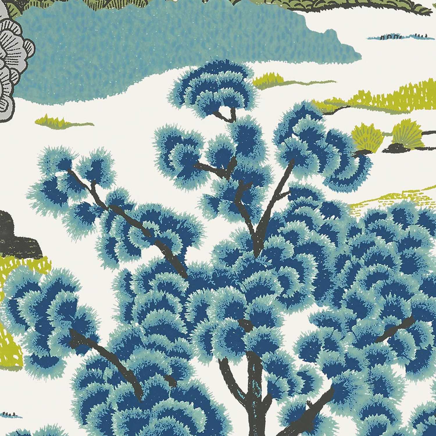 Thibaut Greenwood Daintree T85040 Wallpaper Naken Interiors