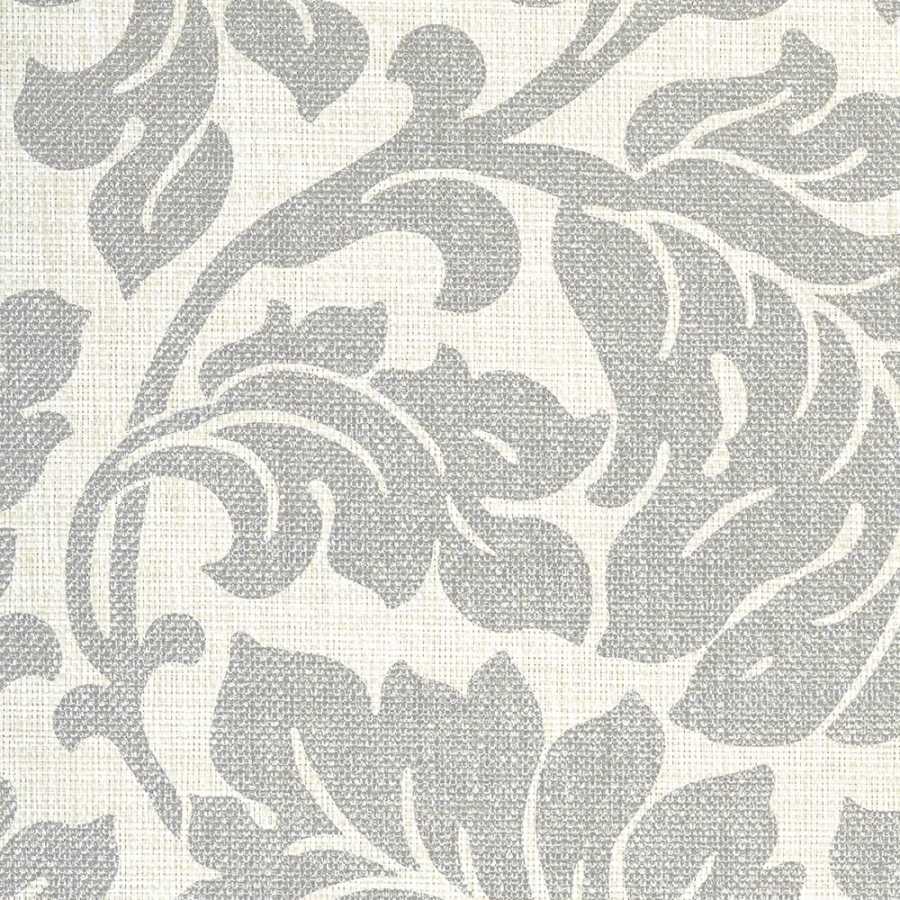 Thibaut Natural Resource 2 Ceriman Paperweave T83015 Silver on Beige Wallpaper