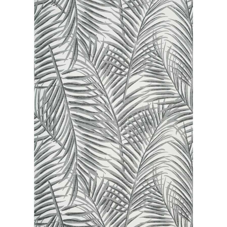 Thibaut Summer House West Palm T13118 Black and White Wallpaper