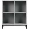 Naken Interiors Lower Case Four Open Cabinet With Legs