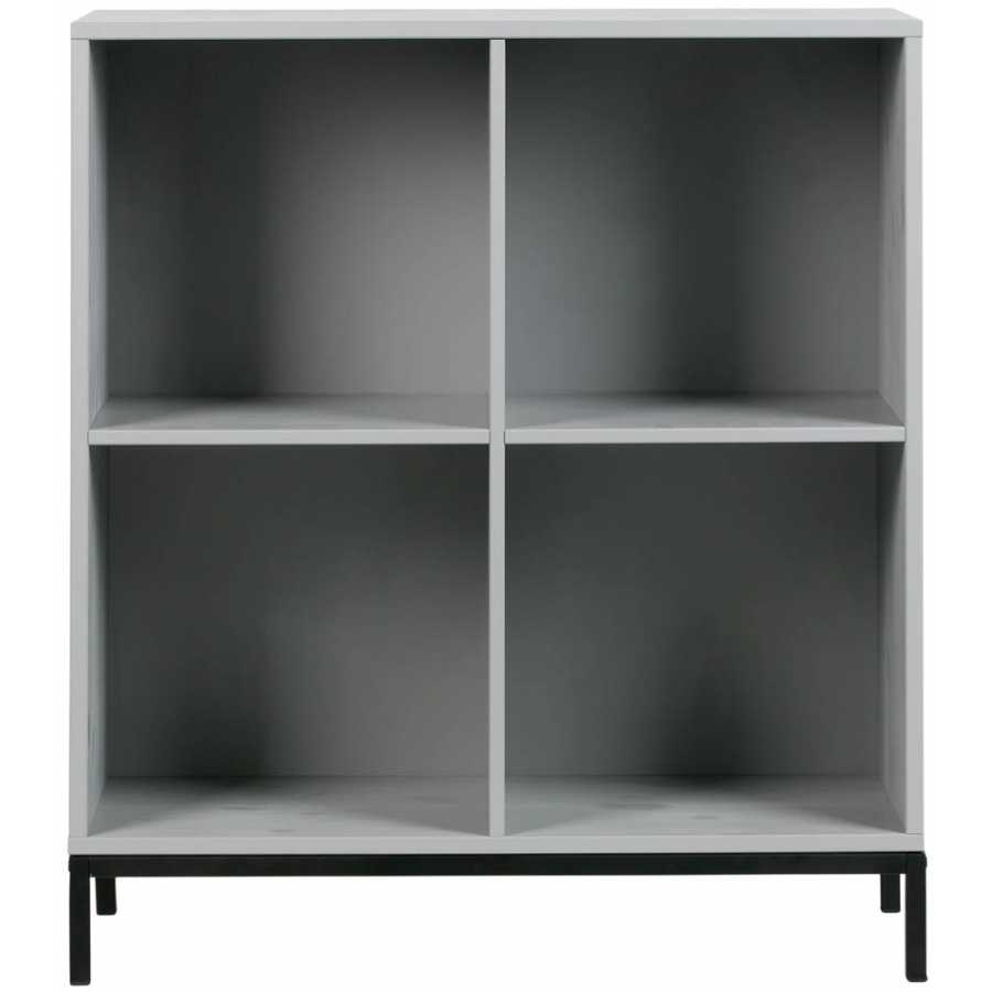 Naken Interiors Lower Case Four Open Cabinet With Legs