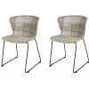 WOOOD Wings Outdoor Dining Chairs - Set of 2 - Sunkissed