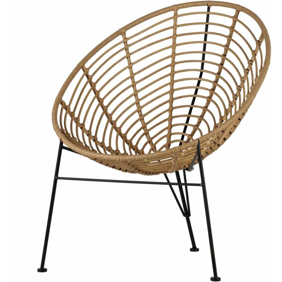 WOOOD Jane Outdoor Lounge Chair - Natural