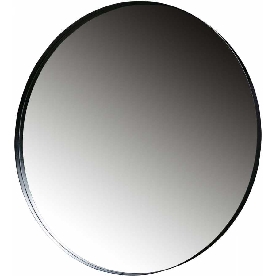 WOOOD Doutzen Round Wall Mirror - Black - Large