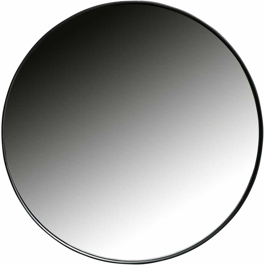 WOOOD Doutzen Round Wall Mirror - Black - Medium