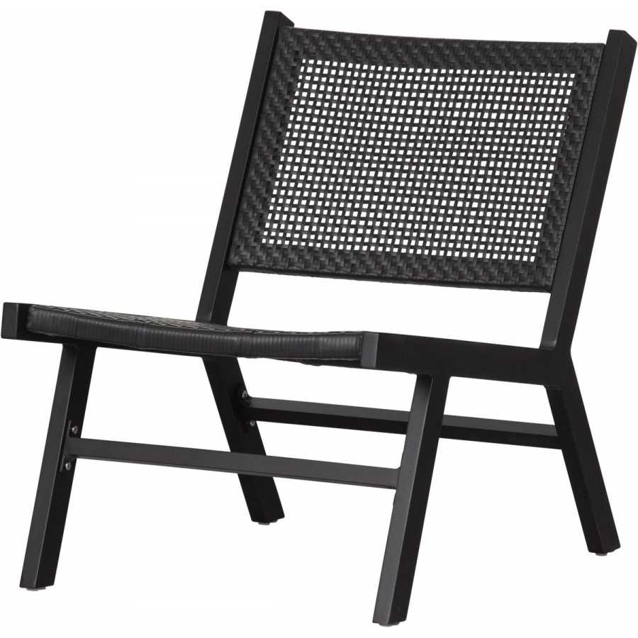 WOOOD Puk Lounge Chair - Black
