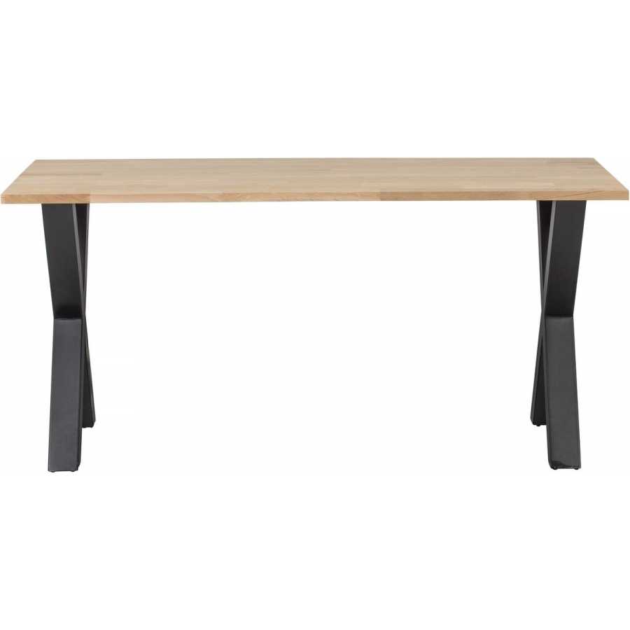 WOOOD Tablo Rectangular Cross Dining Table - Unfinished - Small