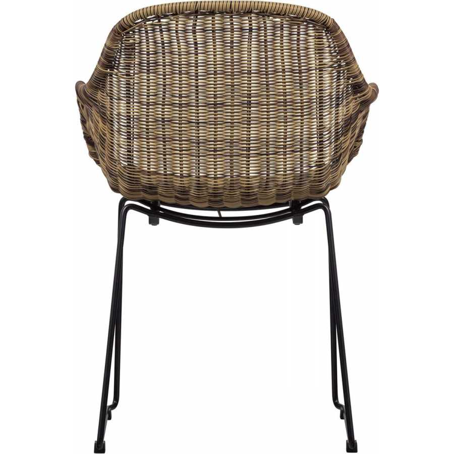 WOOOD Willow Outdoor Dining Armchair - Natural
