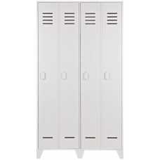 WOOOD Stijn Locker Cabinet - White