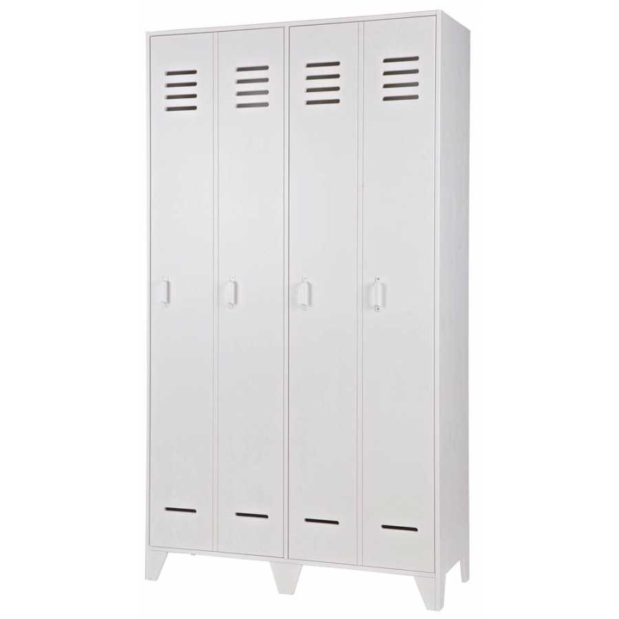 WOOOD Stijn Locker Cabinet - White
