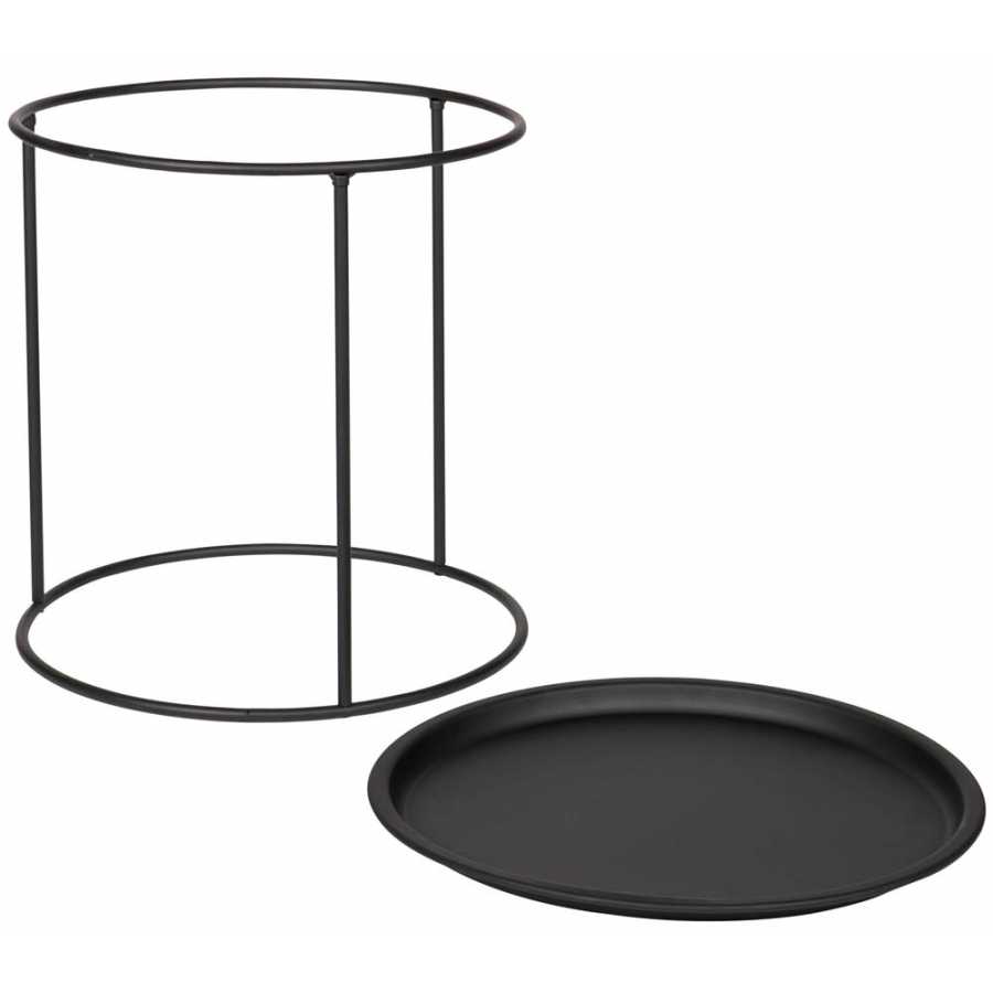 WOOOD Ivar Side Table - Black - Medium