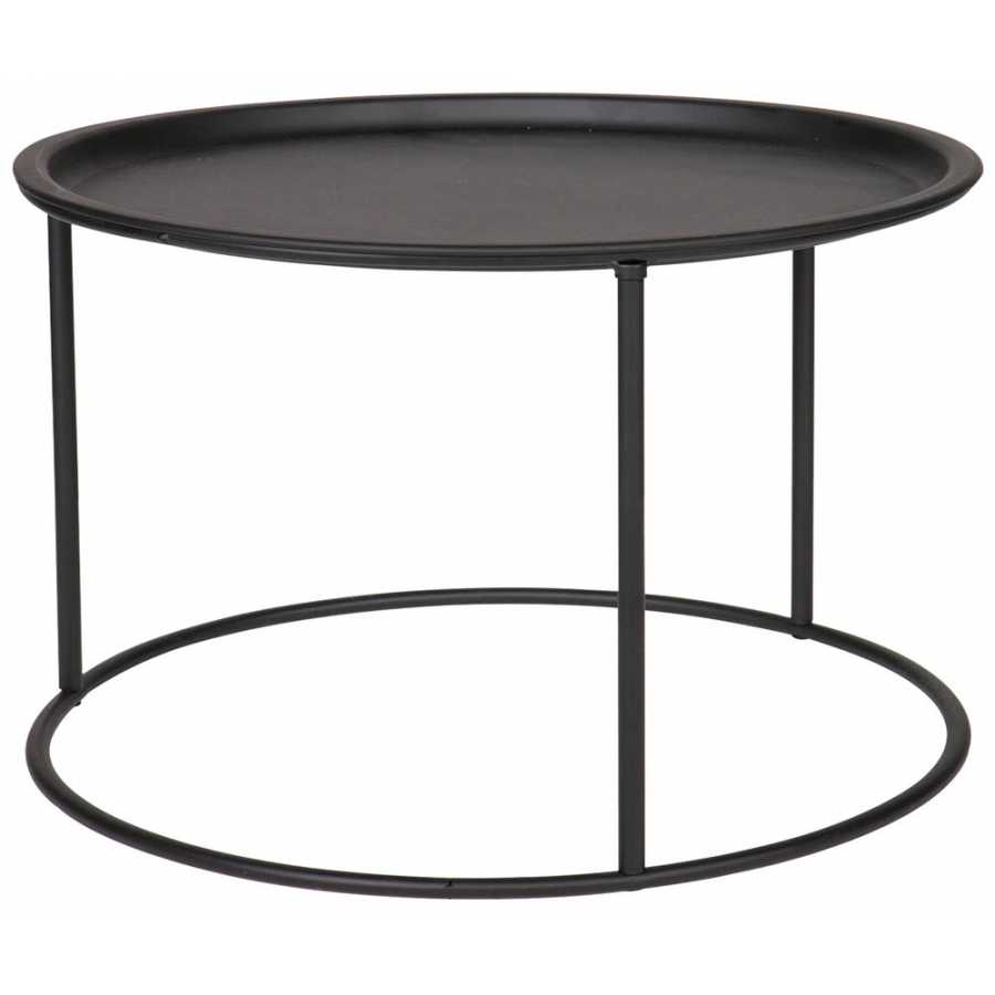 WOOOD Ivar Side Table - Black - Large