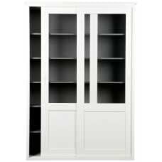 WOOOD Vince Display Cabinet - White