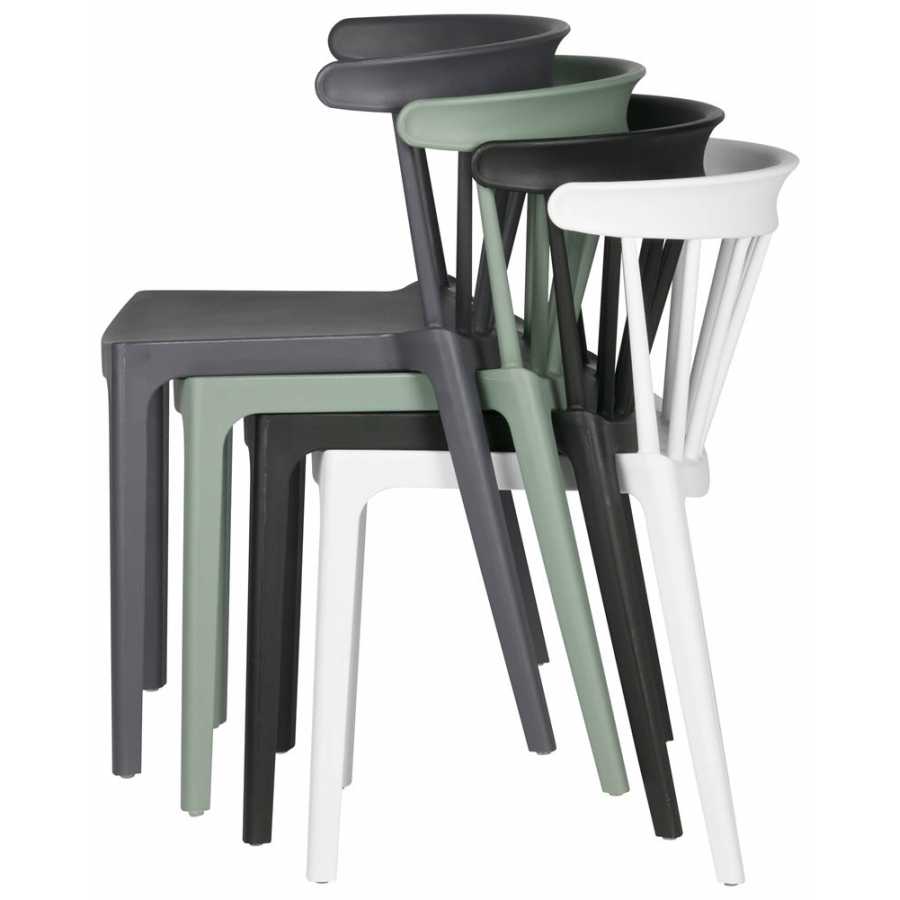 WOOOD Bliss Outdoor Dining Chair - Black