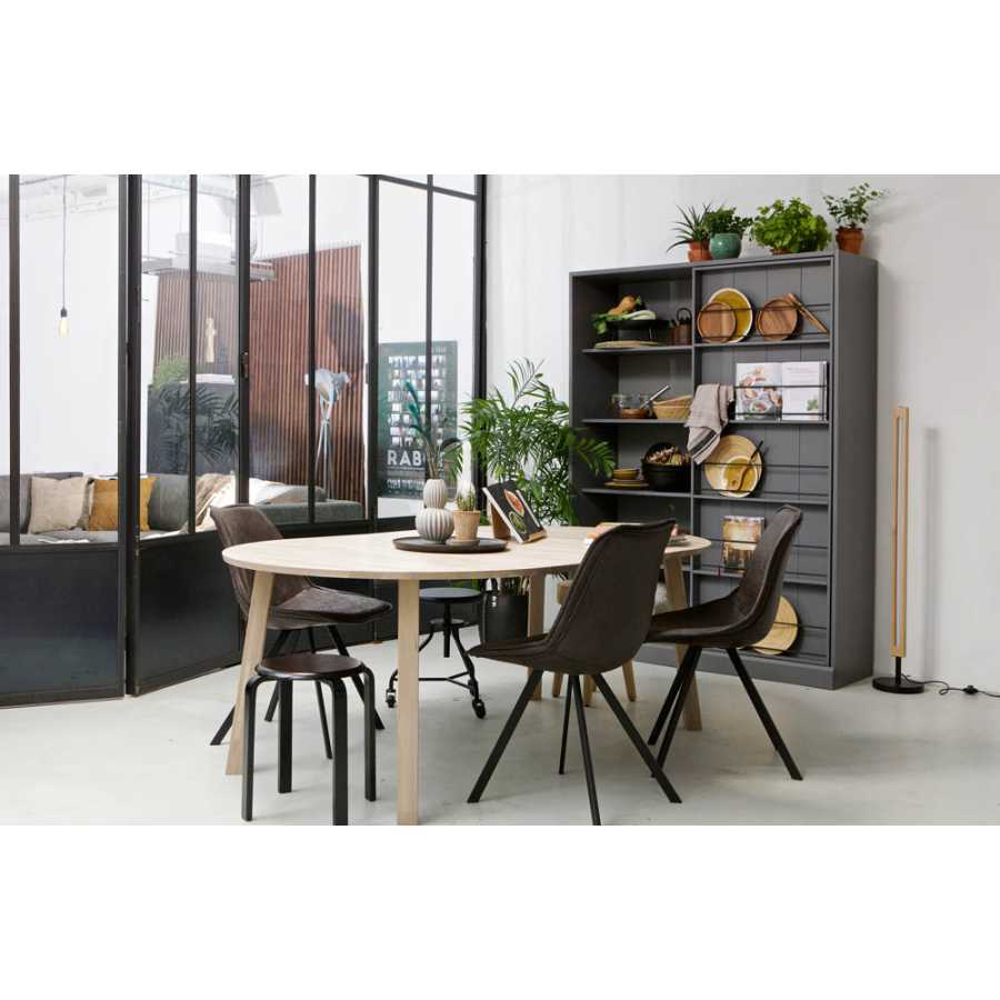 WOOOD Lange Extendable Round Dining Table