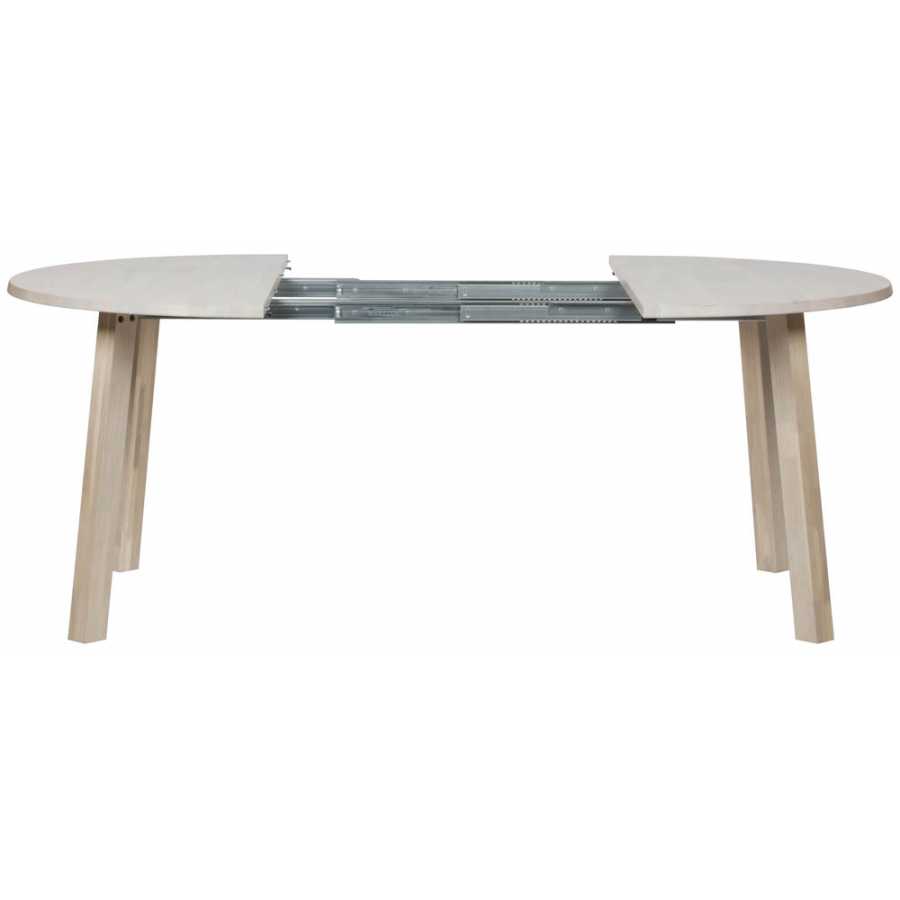 WOOOD Lange Extendable Round Dining Table