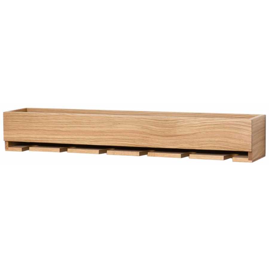 Wireworks Cookhouse Wine Glass Holder With Shelf